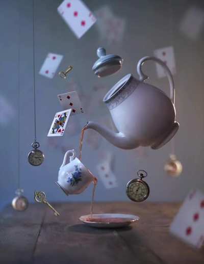 Mad tea party - cinemagraph