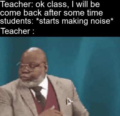 You all will be detained now