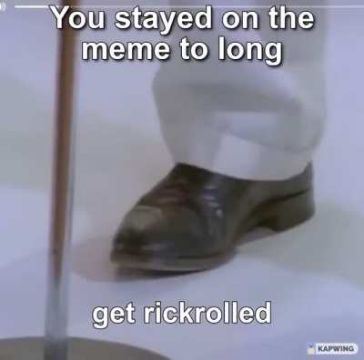 Got to be faster