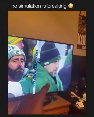 Glitch in the matrix?