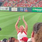 Let’s Go Cards! Let’s Go Ca.......? Poor drunk lady tried for 2 innings to get people to join in.