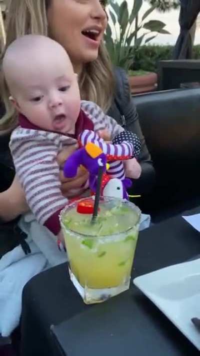 Alcohol over boobs?