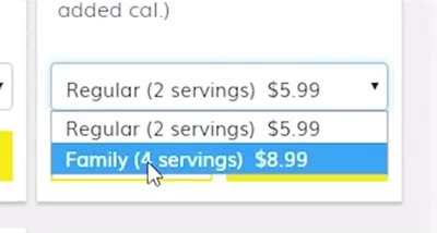 Ordering Pizza Hut