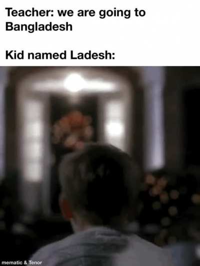 Poor kid ladesh :(