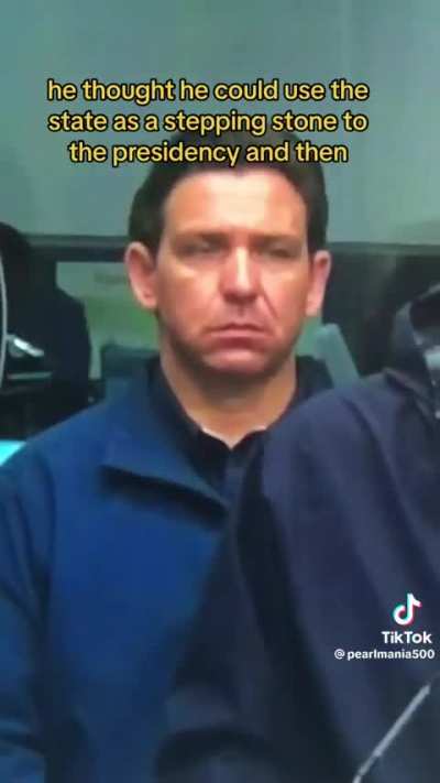 Pearlman dumps on Ron Desantis's facial expressions.