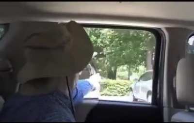 Not wearing a seatbelt