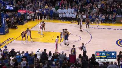 [Highlight] Klay Thompson Hits the 3 to Tie the Game with 1 Second Left