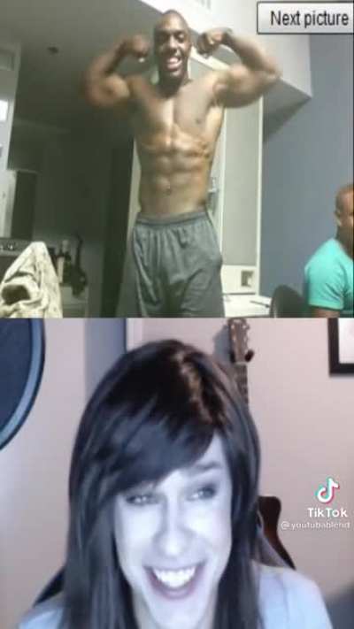 Who has bigger biceps