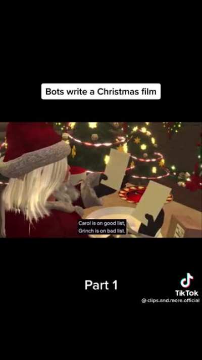 Bots Write a Christmas Film