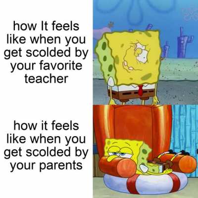 I got used to it