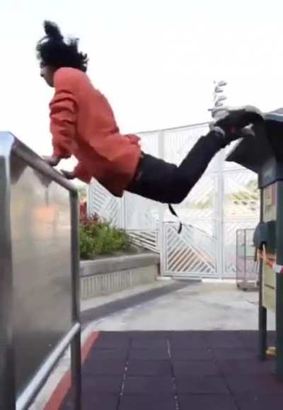 Backflip gone wrong