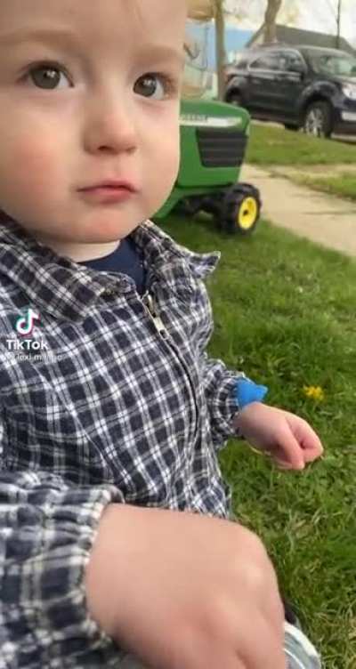 “Have you been eating the bubbles?”