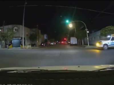 Idiot drivers don’t know the difference between a red and a green light
