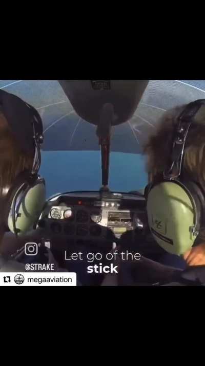 Showing excellent airplane skills