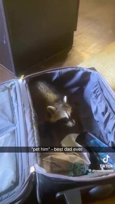 Dad surprises his son with a thoughtful present ?