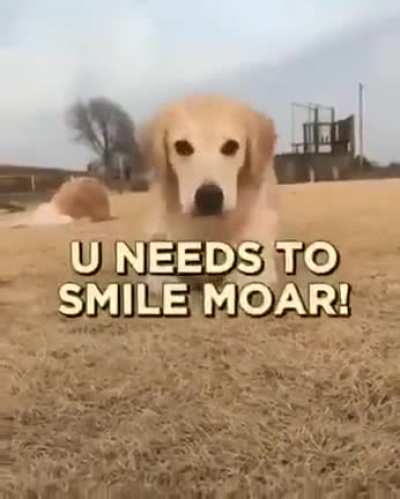 Smile Hooman....