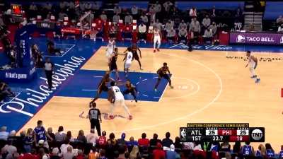 [Highlight] Trae Young flops his way to the FT line yet again