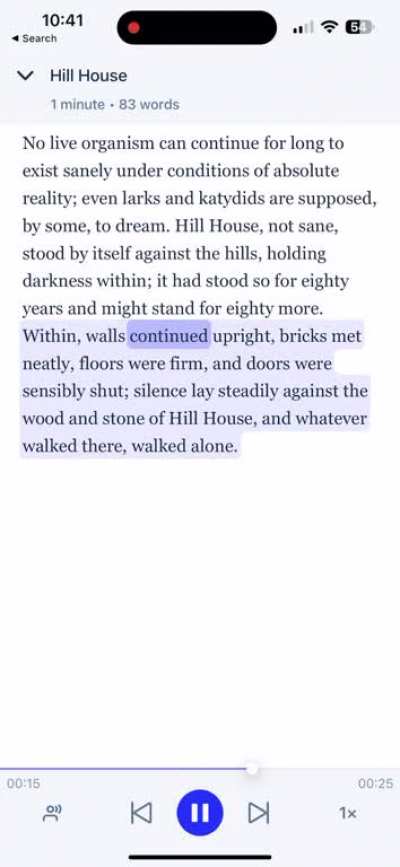 Snoop Dogg Reading Shirley Jackson's "The Haunting of Hill House" First Paragraph