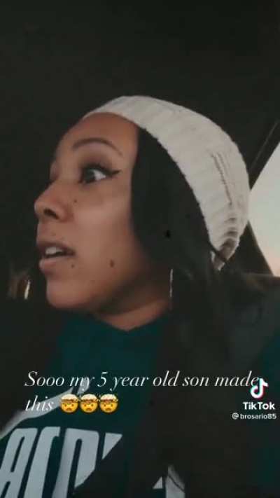 This 5 year old created some heat