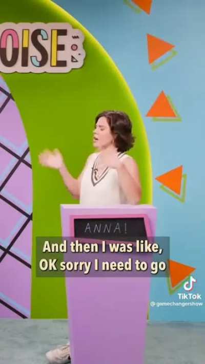 Kudos to her, best impression I ever heard