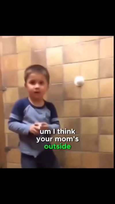 That's why here in Europe we're scared of American public toilets.