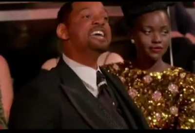 Rare "unedited" Chris rock/Will smith Oscars moment