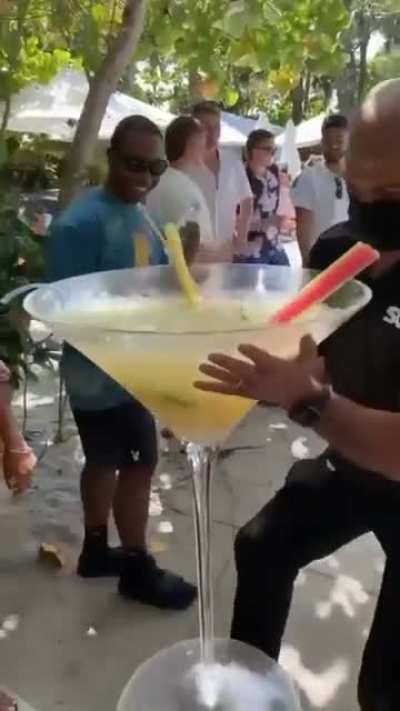 "I'm just going to have one drink tonight"