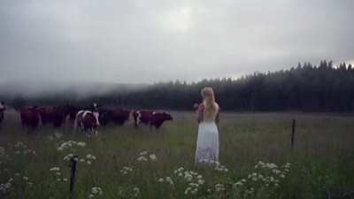 Kulning - Ancient Swedish herding call. Apparently it has a very different effect on some cows