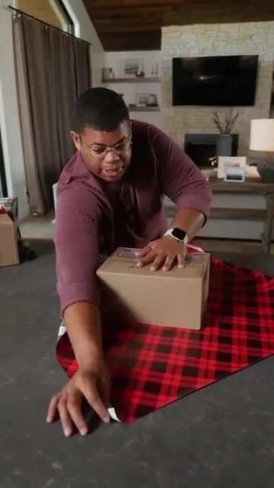 how to wrap your gift without tape