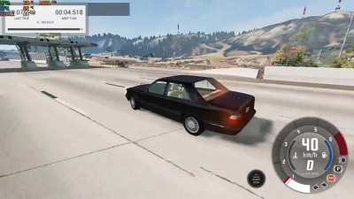 When you loose control at high speed but you got the swag.