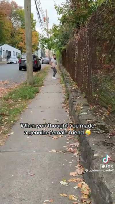It's hard to have platonic female friends. ?