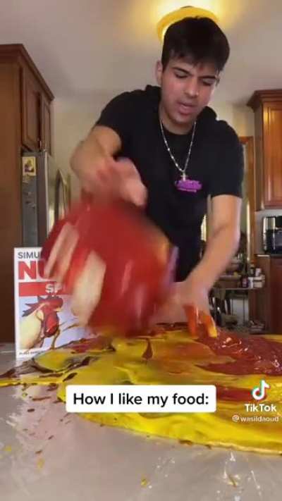 Every single video is him doing something like this..