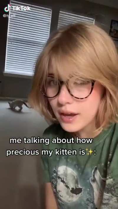Lil kitty is a baddie ?