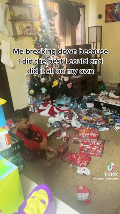 Ungrateful little bastards. Upside, the presents are being donated. All of them.