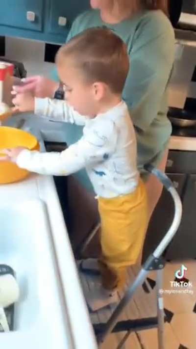 Follow momma's instructions ?