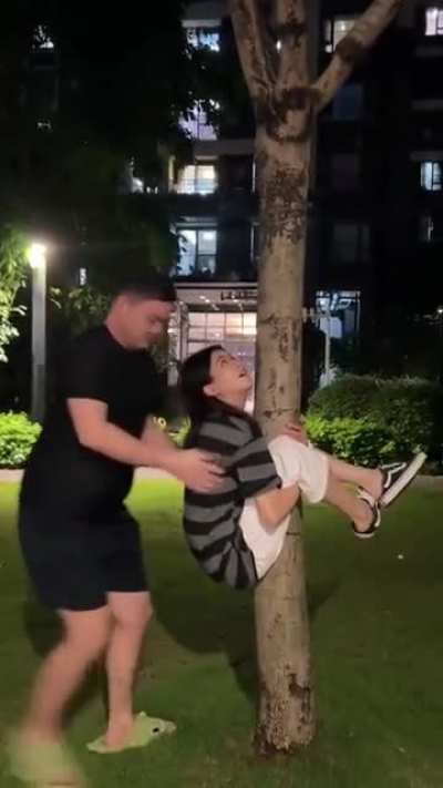 The face of regret.