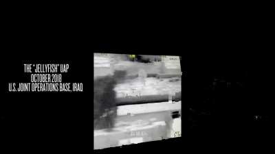 Insane Jellyfish looking Unidentified Aerial Phenomena Caught over a U.S. Military Base in Iraq 2018 *raw footage* ?