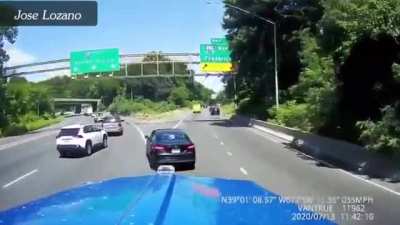 A double dumbass exit ramp scenario: