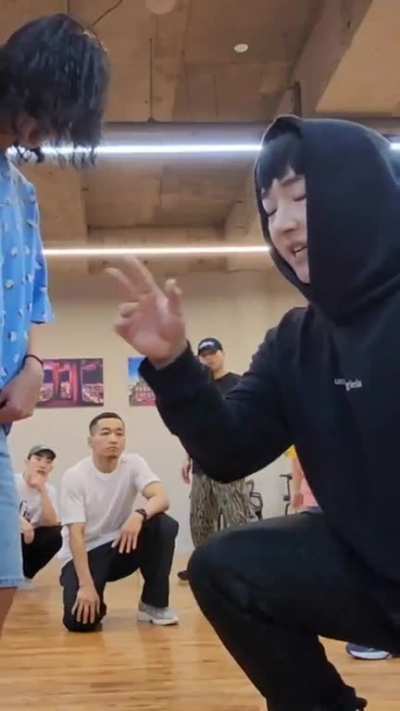 Just some bros hyping up bro's talent
