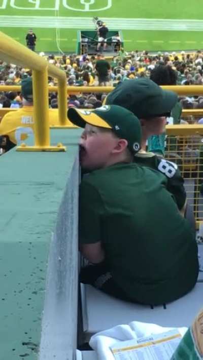 Just your average, everyday Packer immunizing themselves against…everything.