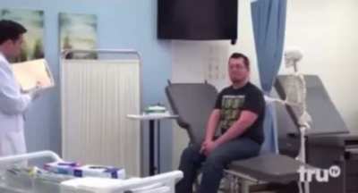 He’s probably going to want to see a different kind of doctor now