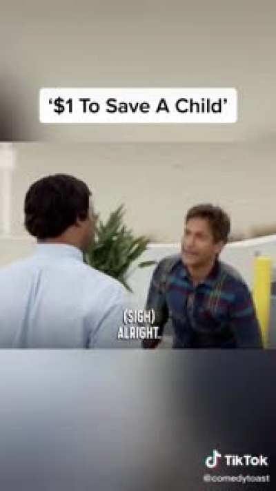 Man makes a generous donation