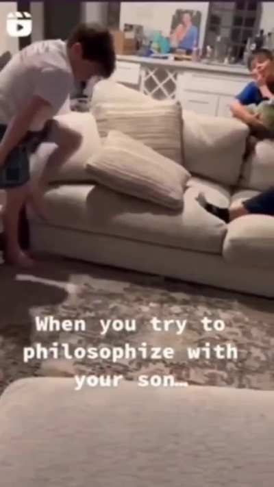 But, he did prove his point