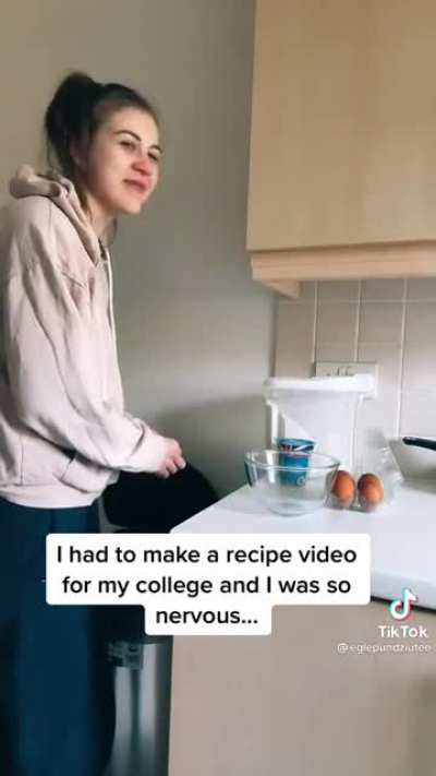 First, we just need one egg
