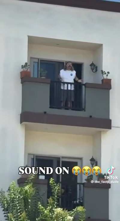 Drunk Plumber fires off his gun in the apt complex. Neighbor has some words: LA
