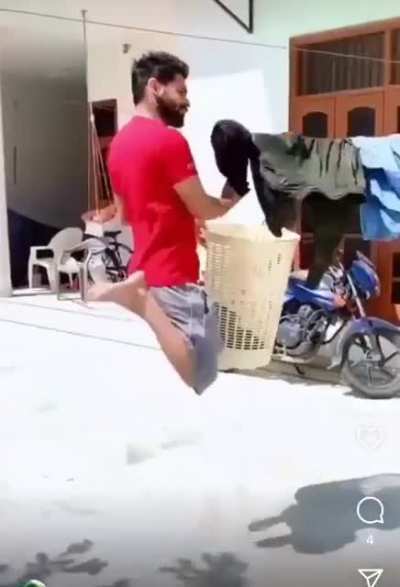 Floor is lava ?