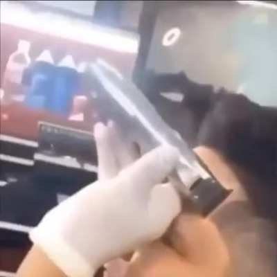 My barber doesn’t do this..