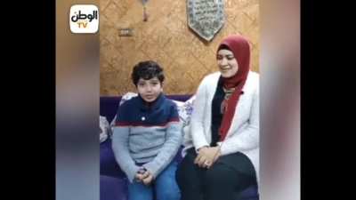Just the proud look on his mother's eyes explains everything