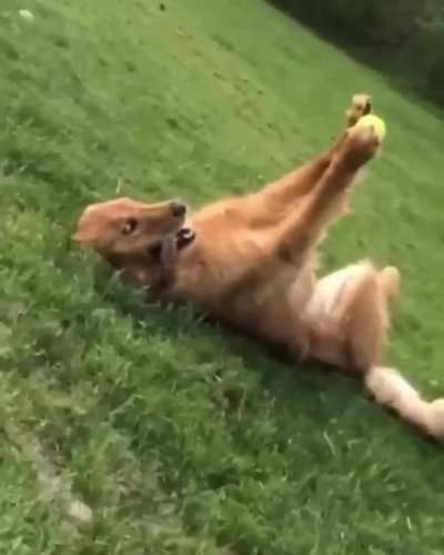 Dis is my ball and I love it?❤️