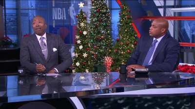 [Highlight] Kenny Smith: "They're not trading Ja Morant." Charles Barkley: "I didn't say that, fool." Kenny: "It had some implications…" Charles: "We're trying to trade you to BET…"